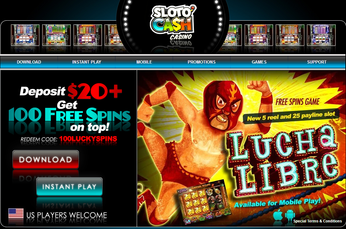 Sloto Cash
                                Casino